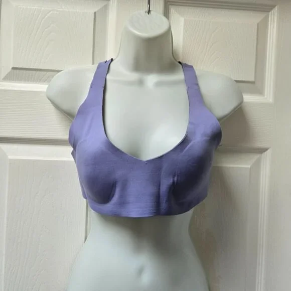 Lululemon Light Strides Bra Iron Purple - Picture 2 of 6